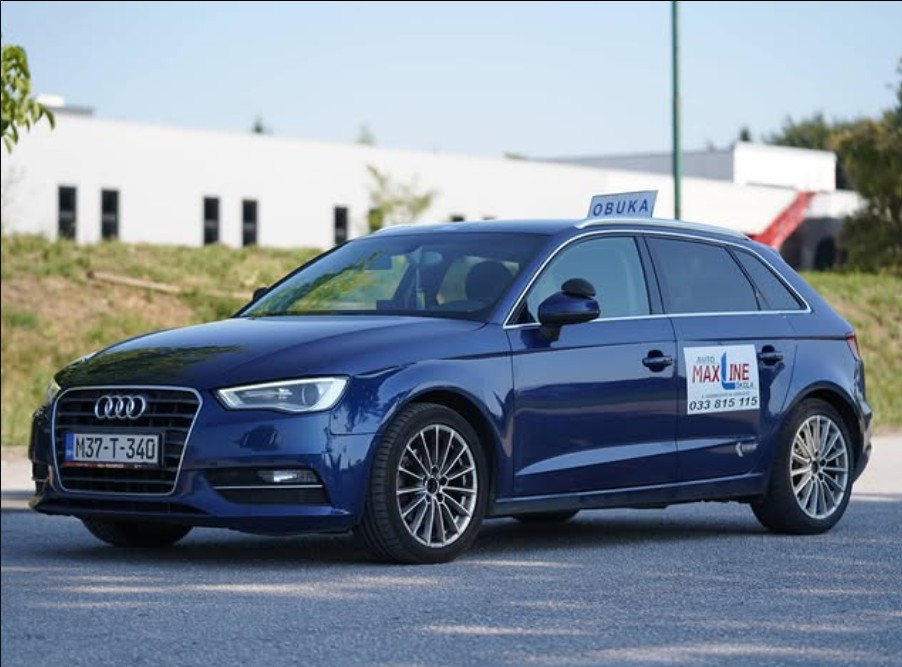 Vozilo Autoškole SB Maxline za obuku vozača u Sarajevu