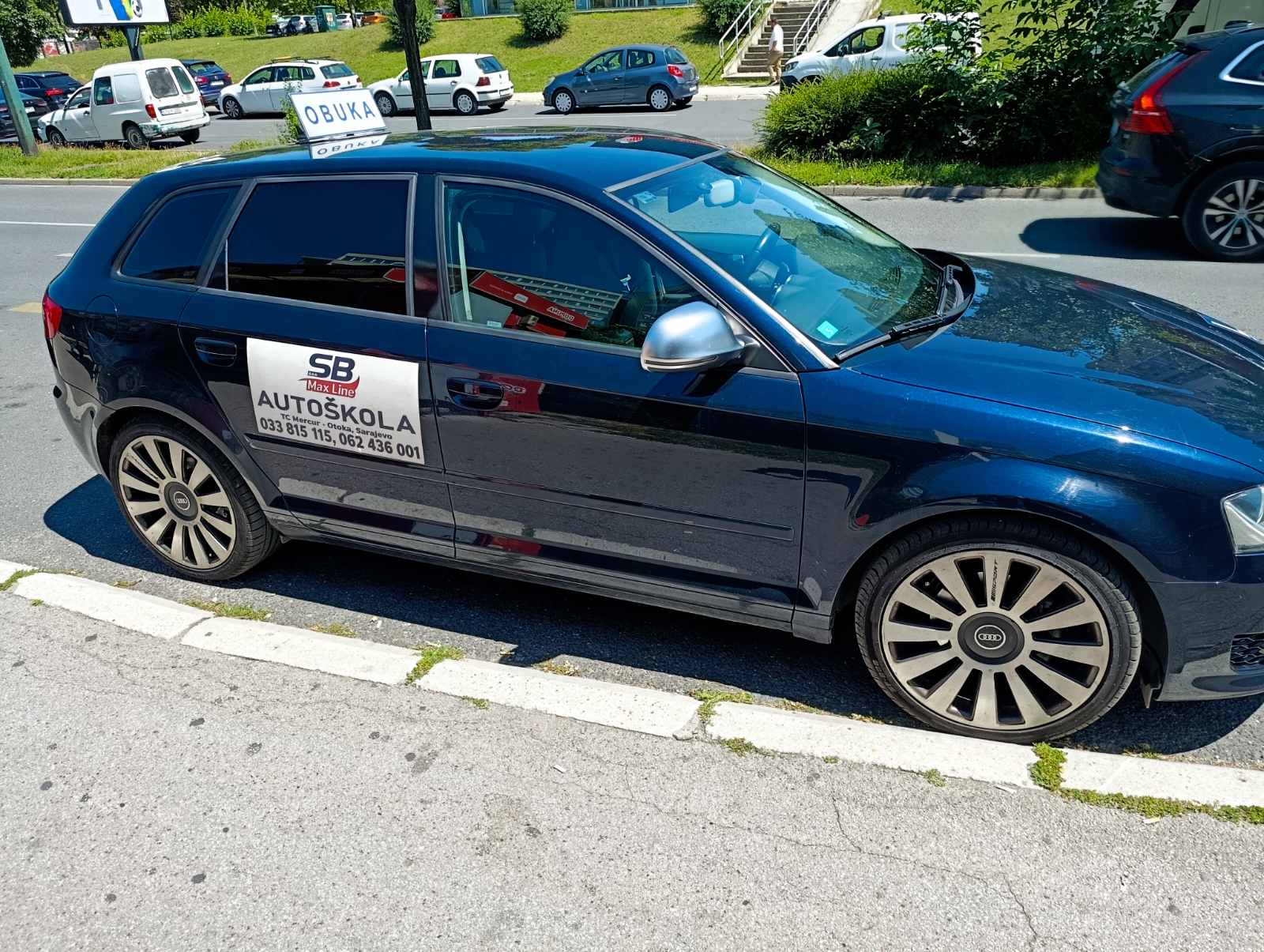 Vozilo Autoškole SB Max Line za obuku vozača u Sarajevu